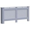 vidaXL Radiator Cover Anthracite 172x19x81.5 cm MDF