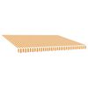 vidaXL Awning Canopy Replacement for 4x2 m Yellow & White Stripe