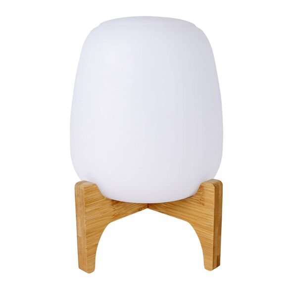 Bo-Camp LED Table Lamp Barnes White and Brown