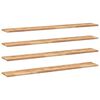 vidaXL Floating Shelves 4 pcs 120x20x2 cm Oil Finished Solid Wood Acacia