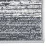 vidaXL Runner Rug BCF Grey 100x450 cm