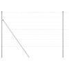vidaXL Fence Post Galvanized 25 x 1.4 m Steel