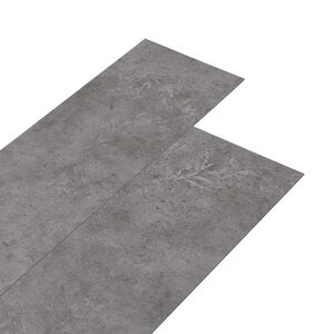 vidaXL Flooring Planks Concrete Grey 5.02 m&sup2; 36 pcs PVC