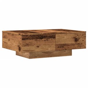 vidaXL Coffee Table Old Wood 90x60x31 cm Engineered Wood
