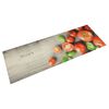 vidaXL Kitchen Rug Washable Tomatoes 45x150 cm Velvet