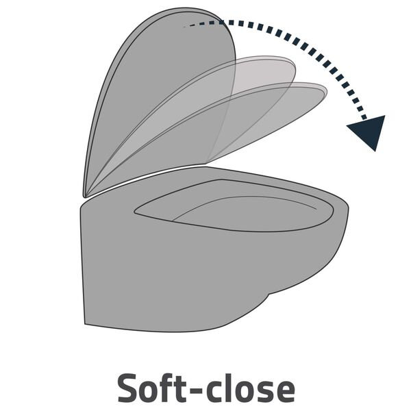 RIDDER Toilet Seat Miami White