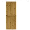 vidaXL Barn Door CORONA 80x210 cm Solid Wood Pine