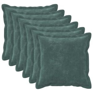 vidaXL Cushion Cover 6 pcs HOUTEN Sea Blue 30 x 30 cm
