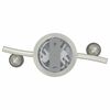 vidaXL Ceiling Spotlight with Spotlights Nickel 27 x 10 x 12 cm Metal