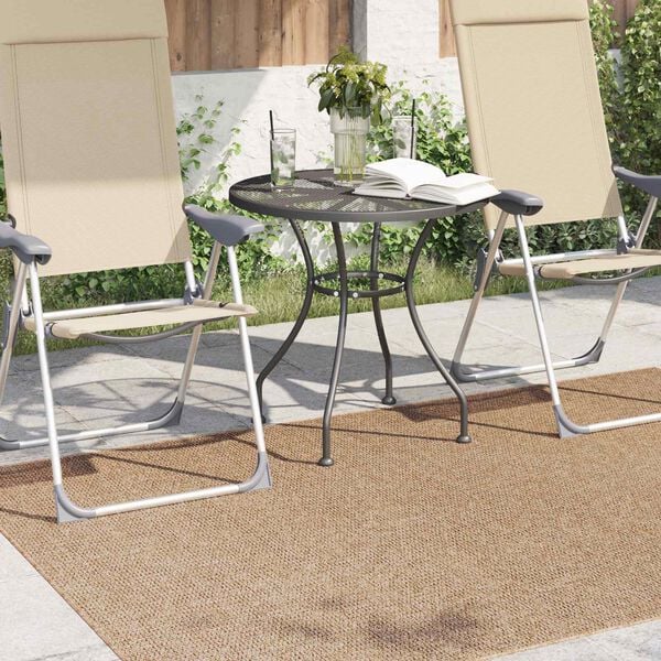 vidaXL Area Rugs Rectangular Natural 200 x 140 cm Polyester