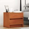 vidaXL Bedside Tables 2 pcs Wax Brown 40 x 30.5 x 35.5 cm Pine Wood