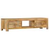 vidaXL TV Cabinet 140x30x32 cm Solid Mango Wood