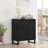 vidaXL Sideboard Black Oak 60 x 35 x 70 cm Engineered Wood
