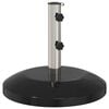 vidaXL Parasol Base for 40-50 mm Pole 26.75 kg Black for 40-50 mm Pole
