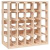 vidaXL Wine Rack 58,5x33x60,5 cm Solid Wood Pine