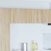 vidaXL Hanging Cabinet 2 pcs Sonoma Oak and White 50 x 31 x 40 cm