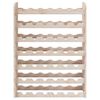 vidaXL Wine Rack 67.5x25x87 cm Solid Wood Pine