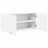 vidaXL Hanging Cabinet with Door White 80 x 31 x 40 cm Engineered Wood