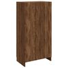 vidaXL Shoe Cabinet Brown Oak 55x35x108 cm Engineered Wood