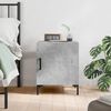 vidaXL Bedside Cabinet Concrete Grey 40x40x50 cm Engineered Wood