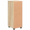 vidaXL Bathroom Cabinet with Drawer Sonoma Oak 30 x 35 x 80 cm