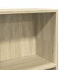 vidaXL Bookcase Sonoma Oak 40x24x109 cm Engineered Wood