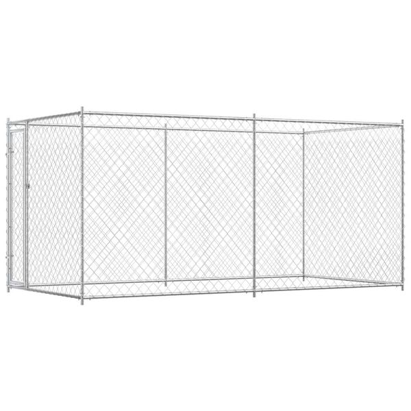 vidaXL Outdoor Dog Kennel 382x192x185 cm