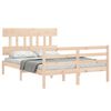 vidaXL Bed Frame without Mattress 140x200 cm Solid Wood