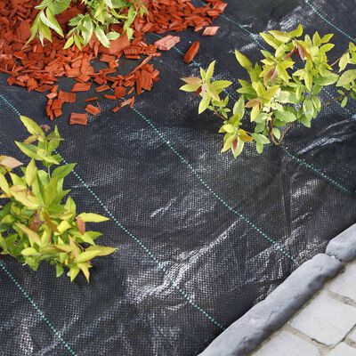 Nature Weed Control Ground Cover 1x50 m Black