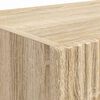 vidaXL TV Wall Cabinet Sonoma Oak 59.5 x 31 x 60 cm Engineered Wood