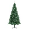 vidaXL Artificial Christmas Tree with 300 LEDs with Stand Green 300 cm