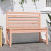 vidaXL Garden Bench 109 cm Solid Wood Douglas