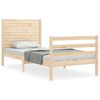 vidaXL Bed Frame without Mattress 90x200 cm Solid Wood
