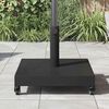 vidaXL Parasol Base Black 45 x 45 x 31.5 cm