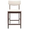 vidaXL Dining Chairs 2 pcs Light Brown 48 x 49 x 95 cm