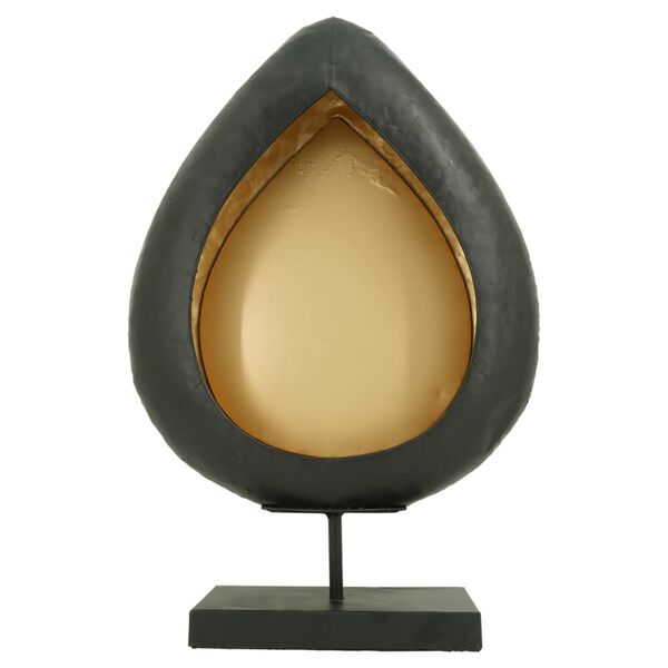 Lesli Living Drop Candle Holder Egg on Stand 23x11x41 cm