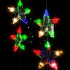 vidaXL LED Star Curtain Fairy Lights 500 LED Colourful 8 Function