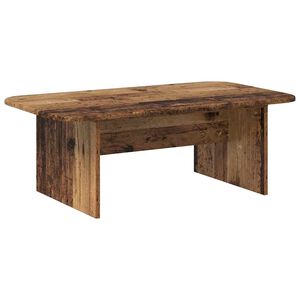vidaXL Coffee Table Old Wood 93 x 53 x 33 cm Engineered Wood