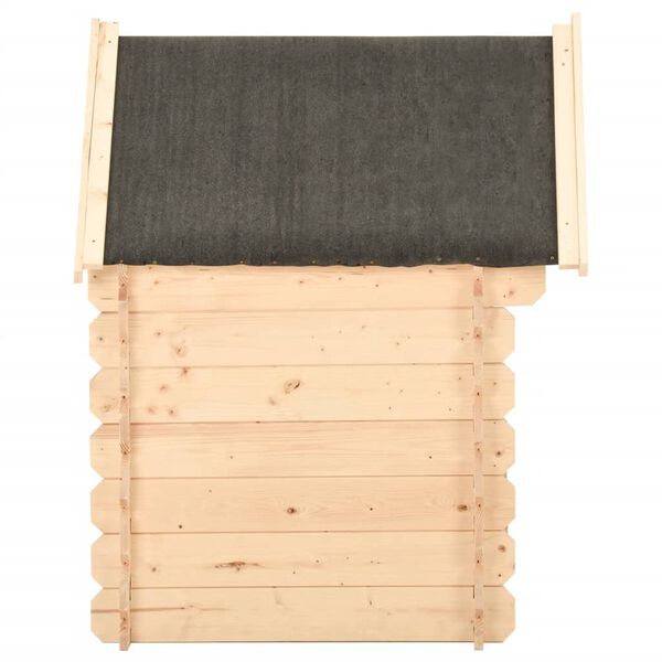 vidaXL Dog House 80x80x100.6 cm Solid Wood Pine