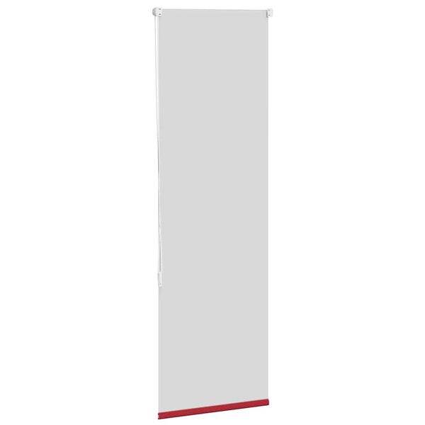 vidaXL Roller Blind Blackout Red 55x150 cm Fabric Width 50.7 cm Polyester