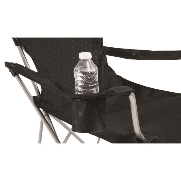 Outwell Folding Camping Lounger Catamarca Black