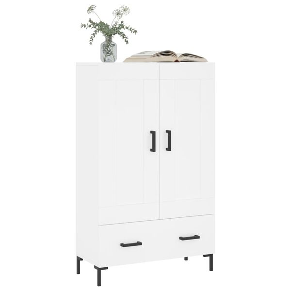 vidaXL Highboard White 69.5x31x115 cm Engineered Wood