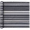 vidaXL Outdoor Umbrella 400 x 90 cm Oxford Rectangular Multicolor