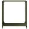 vidaXL Firewood Rack Olive Green 60x28x65 cm Cold-rolled steel