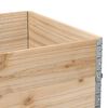 vidaXL Garden Planter 120x80 cm Solid Wood Pine