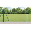 vidaXL Fence with Posts Green 1.2 x 10 m Steel