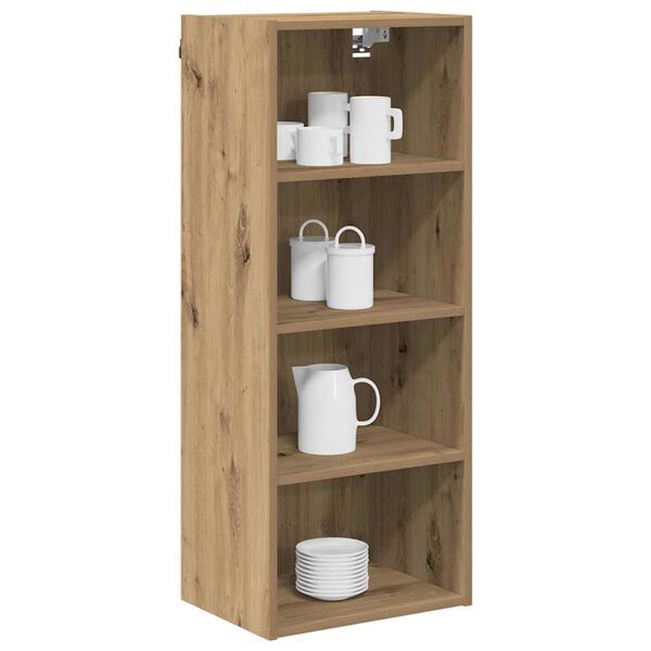 vidaXL Hanging Cabinet Artisan Oak 40 x 29.5 x 100 cm Engineered Wood
