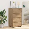 vidaXL Storage Cabinets 2 pcs Artisan Oak 60 x 48 x 105 cm