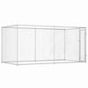 vidaXL Outdoor Dog Kennel 382x192x185 cm