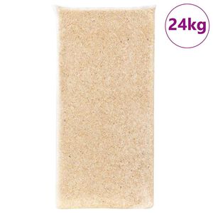 vidaXL Wood Shavings for Animal Bedding Softwood 24 kg